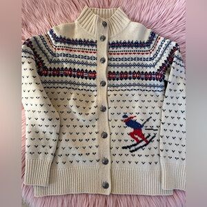 L.L. Bean Ski Wool Sweater excellent condition Size S